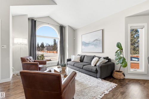 200 Ferguson Place, Edmonton, AB - Indoor Photo Showing Living Room