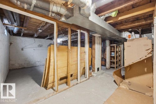 12210 95A Street, Edmonton, AB - Indoor Photo Showing Basement