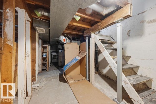 12210 95A Street, Edmonton, AB - Indoor Photo Showing Basement