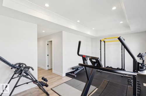 9751 223 Street, Edmonton, AB - Indoor Photo Showing Gym Room