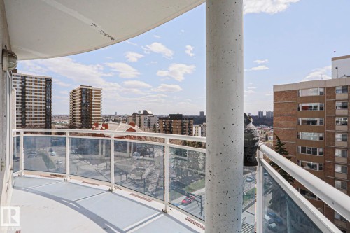 902 10504 99 Avenue, Edmonton, AB - Outdoor With Balcony