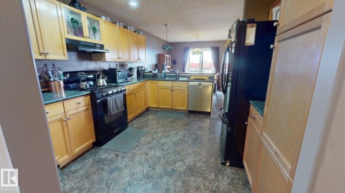 548 Wiseman Lane, Edmonton, AB - Indoor Photo Showing Kitchen