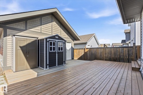 552 178A Street, Edmonton, AB - Outdoor With Deck Patio Veranda With Exterior