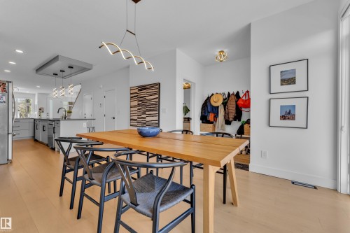 10227 146 Street, Edmonton, AB - Indoor Photo Showing Dining Room