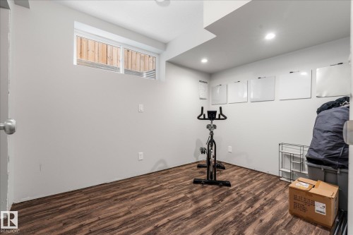 4126 6A Street, Edmonton, AB - Indoor Photo Showing Gym Room