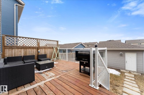 4126 6A Street, Edmonton, AB - Outdoor With Deck Patio Veranda With Exterior