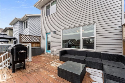 4126 6A Street, Edmonton, AB - Outdoor With Deck Patio Veranda With Exterior