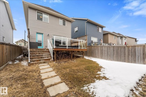 4126 6A Street, Edmonton, AB - Outdoor With Deck Patio Veranda With Exterior