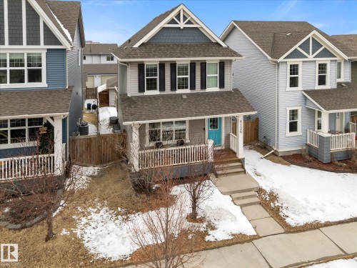 4126 6A Street, Edmonton, AB - Outdoor With Deck Patio Veranda With Facade