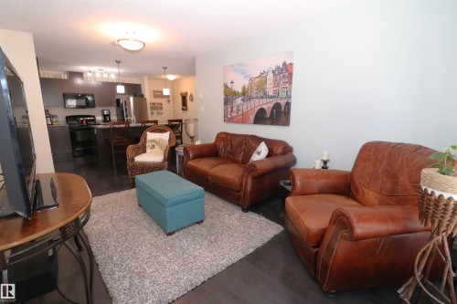 202 340 Windermere Road, Edmonton, AB - Indoor Photo Showing Living Room