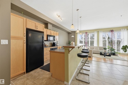 248 4827 104A Street, Edmonton, AB - Indoor Photo Showing Kitchen
