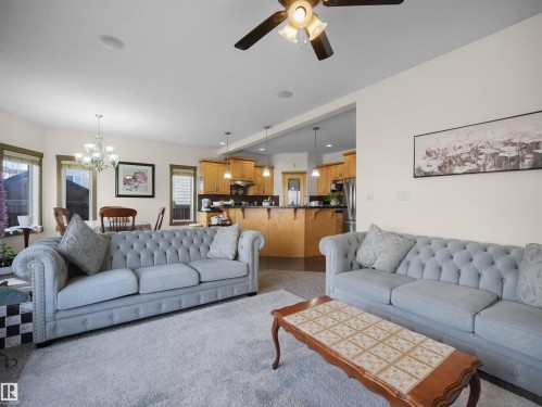 1015 61 Street, Edmonton, AB - Indoor Photo Showing Living Room