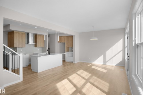 7103 50A Avenue, Beaumont, AB - Indoor Photo Showing Kitchen