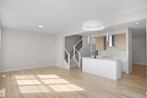 7103 50A Avenue, Beaumont, AB - Indoor Photo Showing Kitchen With Double Sink
