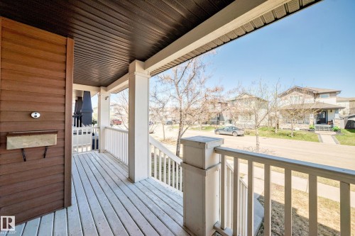 115 Keystone Lane, Leduc, AB - Outdoor With Deck Patio Veranda With Exterior