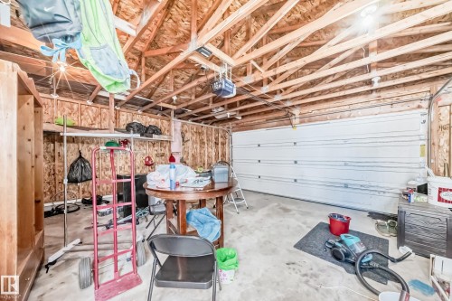 115 Keystone Lane, Leduc, AB - Indoor Photo Showing Garage
