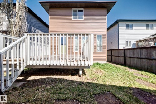 115 Keystone Lane, Leduc, AB - Outdoor With Deck Patio Veranda With Exterior