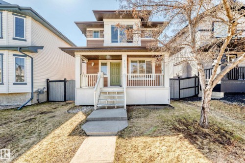 115 Keystone Lane, Leduc, AB - Outdoor With Deck Patio Veranda