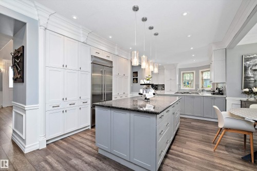 19 Oak Point, St. Albert, AB - Indoor Photo Showing Kitchen With Upgraded Kitchen