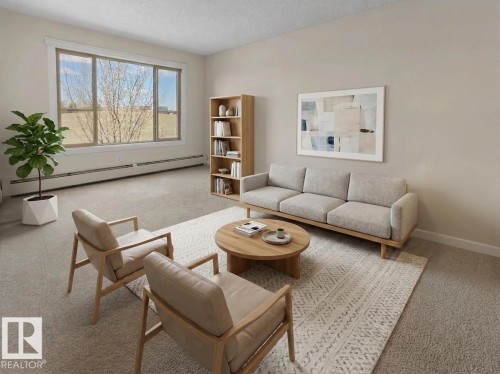 214 3715 Whitelaw Lane, Edmonton, AB - Indoor Photo Showing Living Room