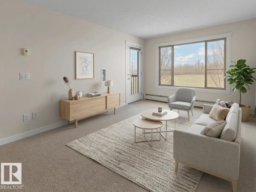 214 3715 Whitelaw Lane, Edmonton, AB - Indoor Photo Showing Living Room
