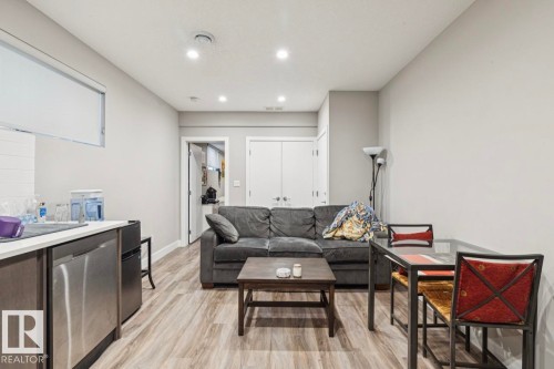 8724 116 Street, Edmonton, AB - Indoor Photo Showing Living Room