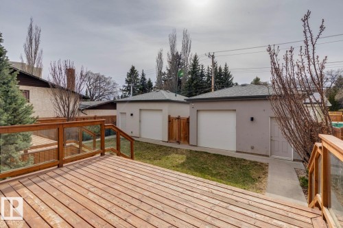 8724 116 Street, Edmonton, AB - Outdoor With Deck Patio Veranda