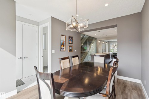 8724 116 Street, Edmonton, AB - Indoor Photo Showing Dining Room