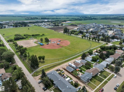 Aerial perspective of suburban area - 21 Calmar Mobile Home Park, Calmar, AB - Outdoor With View