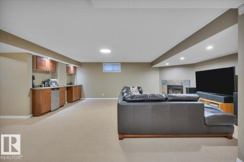 705 Riddell Street, Edmonton, AB - Indoor Photo Showing Basement