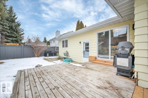 705 Riddell Street, Edmonton, AB - Outdoor With Deck Patio Veranda