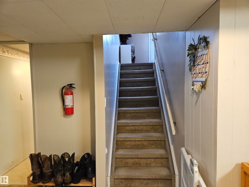 to back entrance and to main floor - 4706 44 Avenue, St. Paul Town, AB - Indoor Photo Showing Other Room