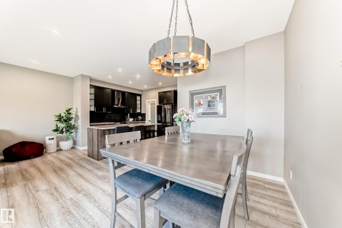 143 Larch Crescent, Leduc, AB - Indoor Photo Showing Dining Room