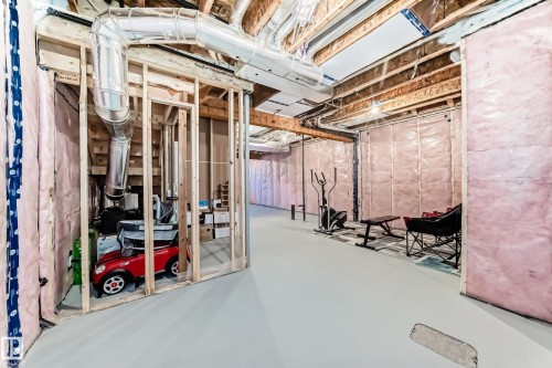 143 Larch Crescent, Leduc, AB - Indoor Photo Showing Basement