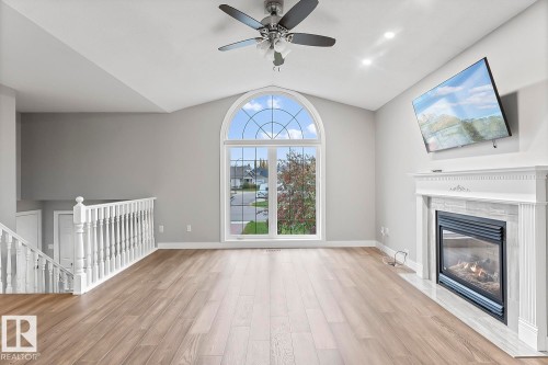 808 26 Street, Cold Lake, AB - Indoor Photo Showing Other Room With Fireplace