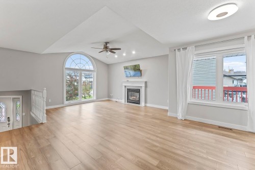 808 26 Street, Cold Lake, AB - Indoor Photo Showing Living Room With Fireplace