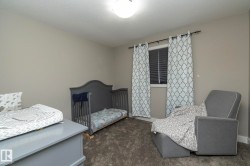 Neutral-toned wall paint with textured carpeting - 