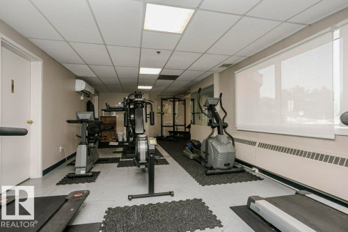602 8728 Gateway Boulevard, Edmonton, AB - Indoor Photo Showing Gym Room