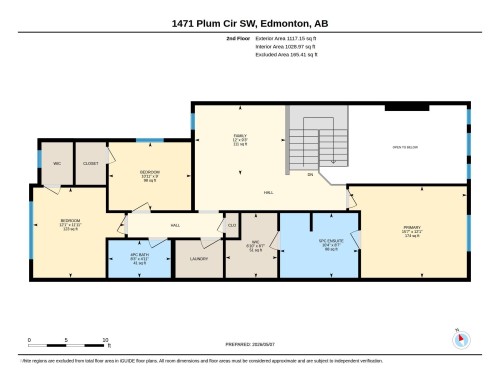 Floor plan - 1471 Plum Circle Circle, Edmonton, AB - Other