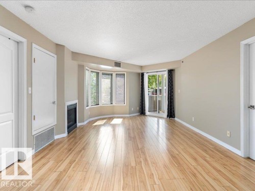 204 9640 105 Street, Edmonton, AB - Indoor With Fireplace