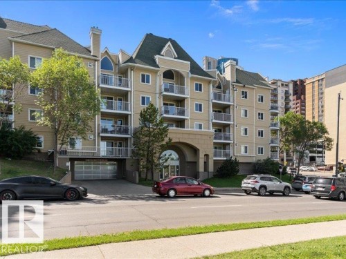 204 9640 105 Street, Edmonton, AB - Outdoor With Balcony With Facade