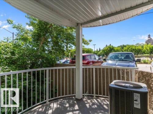 204 9640 105 Street, Edmonton, AB - Outdoor With Deck Patio Veranda With Exterior