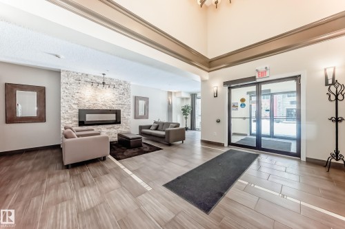308 1623 James Mowatt Trail, Edmonton, AB - Indoor With Fireplace