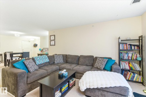 410 7909 71 Street, Edmonton, AB - Indoor Photo Showing Living Room