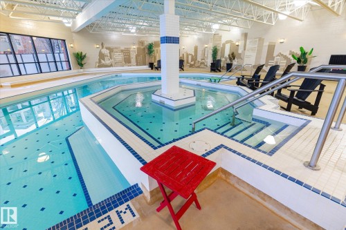 410 7909 71 Street, Edmonton, AB - Indoor Photo Showing Other Room With In Ground Pool