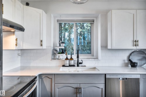 9008 169A Avenue, Edmonton, AB - Indoor Photo Showing Kitchen With Upgraded Kitchen