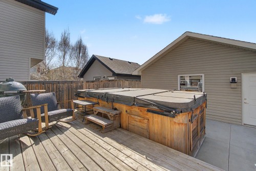 3724 Alexander Crescent, Edmonton, AB - Outdoor With Deck Patio Veranda With Exterior