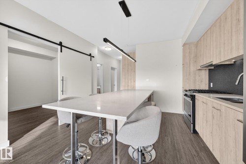 304 10837 83 Avenue, Edmonton, AB - Indoor Photo Showing Kitchen
