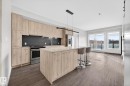 304 10837 83 Avenue, Edmonton, AB  - Indoor Photo Showing Kitchen With Stainless Steel Kitchen With Upgraded Kitchen 