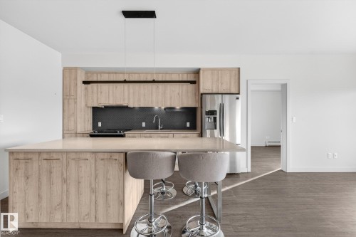 304 10837 83 Avenue, Edmonton, AB - Indoor Photo Showing Kitchen